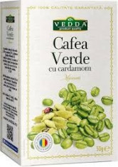 Cafea Verde Macinata Cu Cardamom 50gr Vedda foto