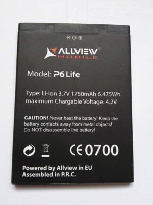 Acumulator Allview P6 life / Baterie swap / / POZE REALE foto