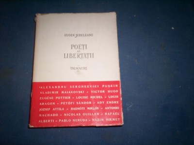 EUGEN JEBELEANU - POETI AI LIBERTATII * TALMACIRI {1957} foto