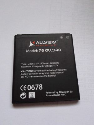 Acumulator Allview P5 alldro / Baterie swap / / POZE REALE foto