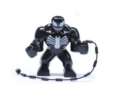 Figurina tip LEGO Marvel Comics Super Heroes Spider-Man Venom mare 8cm NOUA foto