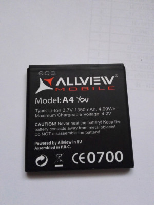 Acumulator Allview A4 YOU / Baterie swap / / POZE REALE foto