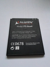 Acumulator Allview P5 QUAD / Baterie swap . POZE REALE foto