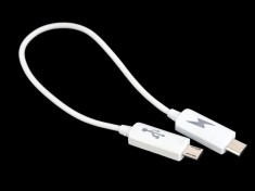 Cablu incarcare phone-to-phone - POWER SHARING OTG foto