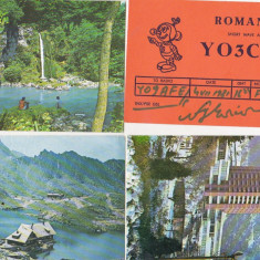 bnk cp Romania - Lot 34 carti postale QSL diferite