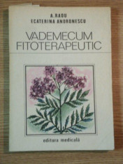 VADEMECUM FITOTERAPEUTIC de A. RADU, ECATERINA ANDRONESCU, 1984 foto