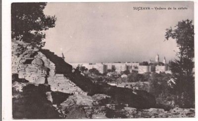 % carte postala(ilustrata)-SUCEAVA-vedere din cetate foto