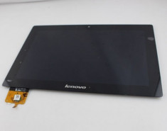 Ansamblu Display Ecran Afisaj LCD Touch screen Lenovo S6000 cu rama Original foto