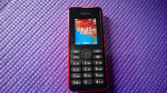 Telefon DUAL SIM NOKIA 108 In stare foarte buna, merge in orice retea!!! foto