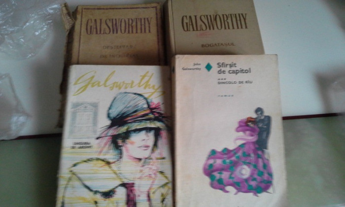 J.GALSWORTHY/DESTEPTARE DE INCHIRIAT/BOGATASUL/LINGURA DE ARGINT/SFIRSIT de