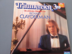 RICHARD CLAYDERMAN - BEST OF VOL 3 (1981 /DECCA REC/ RFG) -VINIL/VINYL/IMPECABIL foto