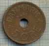 6542 MONEDA - DANEMARCA (DANMARK) - 5 ORE - ANUL 1940 -starea care se vede, Europa