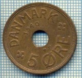 6526 MONEDA - DANEMARCA (DANMARK) - 5 ORE - ANUL 1940 -starea care se vede, Europa