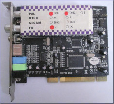 Placa de extensie PCI (analog TV + FM) foto