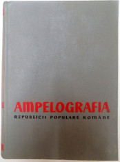 AMPELOGRAFIA REPUBLICII POPULARE ROMANIA , VOL. VI , SOIURI PUTIN RASPANDITE , A - M de GHERASIM CONSTANTINESCU , 1965 foto