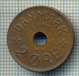 6513 MONEDA - DANEMARCA (DANMARK) - 2 ORE - ANUL 1940 -starea care se vede, Europa