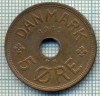 6532 MONEDA - DANEMARCA (DANMARK) - 5 ORE - ANUL 1940 -starea care se vede, Europa