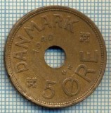6518 MONEDA - DANEMARCA (DANMARK) - 5 ORE - ANUL 1940 -starea care se vede, Europa