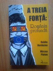 e1 A Treia Forta Romania Profunda - Ovidiu Hurduzeu Mircea Platon foto