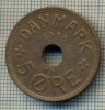 6537 MONEDA - DANEMARCA (DANMARK) - 5 ORE - ANUL 1940 -starea care se vede, Europa