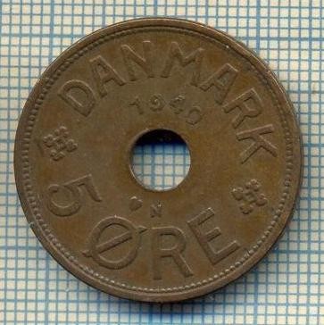 6544 MONEDA - DANEMARCA (DANMARK) - 5 ORE - ANUL 1940 -starea care se vede foto