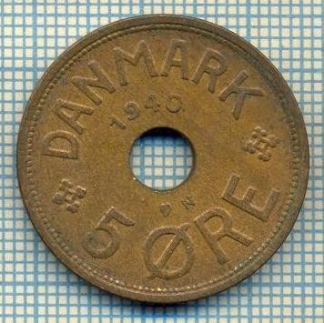6534 MONEDA - DANEMARCA (DANMARK) - 5 ORE - ANUL 1940 -starea care se vede