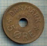 6519 MONEDA - DANEMARCA (DANMARK) - 5 ORE - ANUL 1940 -starea care se vede, Europa