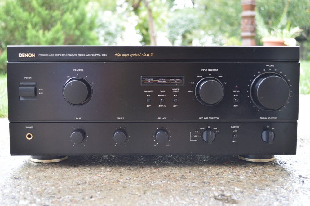 Denon PMA-1560 Highend Verstärker 18kg Bolide mit XLR