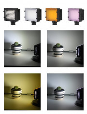 Lampa foto - video cu Led model CN-76 CN76 cu 76 leduri foto