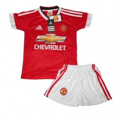 Tricou+Sort(Set) Copii Adidas Manchester United ACASA Sezo2015/16 foto