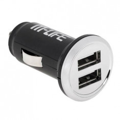 INCARCATOR AUTO USB 2A DUAL M-LIFE foto