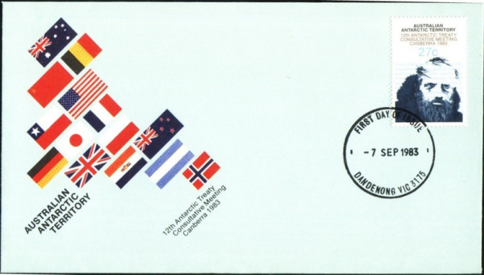 AUSTRALIA 1983 - FDC AUSTRALIAN ANTARCTIC TERITORY. (FDCS8)