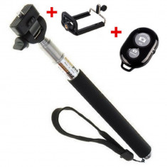 Selfie Stick (Monopod) telescopic cu telecomanda (NOU, Sigilat, Calitativ) foto