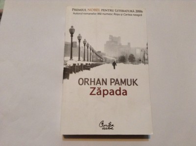 Zapada - Orhan Pamuk,RF8/4,RF5/1 foto