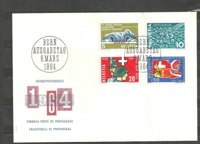 Elvetia 1964 &amp;ndash; ANIVERSARI, FDC (9) foto