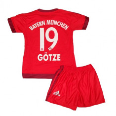 Tricou+Sort(Set) Copii Adidas BAYERN MUNCHEN 2015/16(NR19 GOTZE) foto