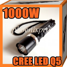 LANTERNA CREE LED Q5 1000W foto