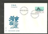 Elvetia 1966 &ndash; FLORI ALPINE, ALPINISM IN MUNTII ALPI, FDC (14)