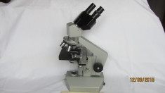 MICROSCOP I.O.R. binocular aproape noua complect. foto