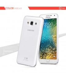 Husa PREMIUM HOCO Light SAMSUNG GALAXY E7, ultra slim, culoare TRANSPARENT foto