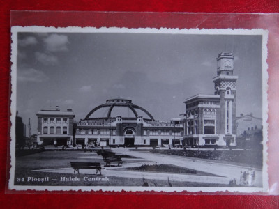 AKVDE2 - Carte postala - Vedere - Ploesti - Halele Centrale foto