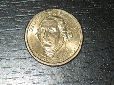 Moneda comemorativa 1 dolar SUA , Washington foto