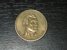 Moneda comemorativa 1 dolar SUA , Monroe foto
