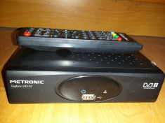 Receptor terestru DVB-T Metronic cu USB player poze muzica filme PVR HDMI 1080p foto