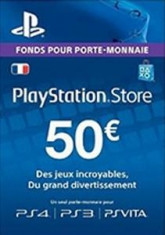 Playstation Network Card (PSN) 50 EUR (France) foto