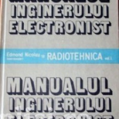 Edmond Nicolau - Radiotehnica ( Manualul inginerului electronist, Vol. 1 )