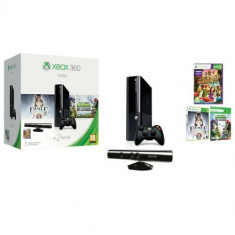 Consola XBOX 360 500GB + Kinect Sensor + 3 jocuri (Fable Anniversary, Plants vs. Zombies-cod dowload, Kinect Adventures) + 1 luna Xbox Live foto