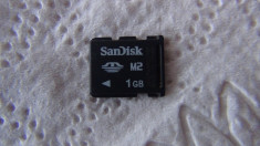 Card MS micro M2 1GB foto