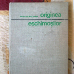 k1 Originea Eschimosilor - Hans-Georg Bandi