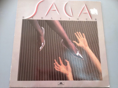 SAGA - BEHAVIOUR (1985 /POLYDOR REC/ RFG) - DISC IMPECABIL/ VINIL/VINYL/ROCK foto